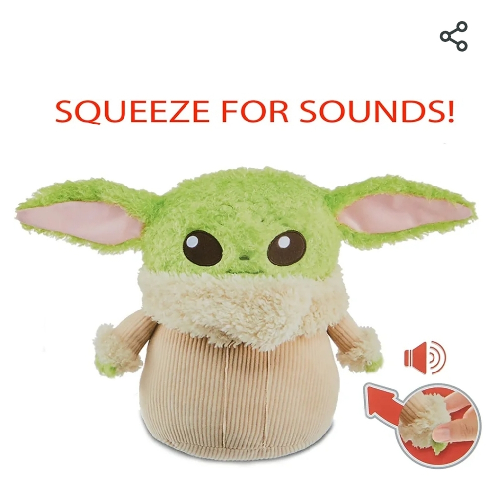 Star Wars The Mandalorian Grogu Soft 'n fuzzy plush